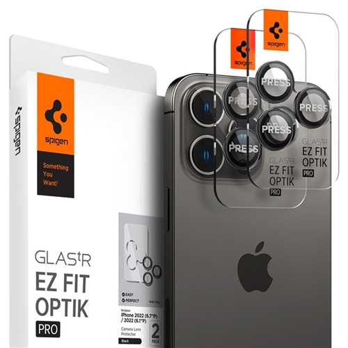 محافظ لنز دوربین اسپیگن مدل EZ Fit Optik Proبرای iPhone 15 Pro