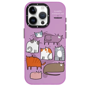 قاب مگ سیف برند یانگ کیت مدل YOUNGKIT X Elizabeth Anderson Art MagSafe Carnival مناسب برای iPhone 15 Pro Max