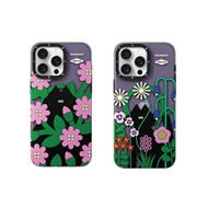 قاب یانگکیت مدل Youngkit Heenjon Cat Flower مناسب برای Apple iPhone 15 Pro