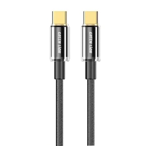 کابل شارژ دو سر تایپ سی 1 متر گرین لاین Green Lion USB-C to USB-C Tough Cable GNTPTGH60CTCBK