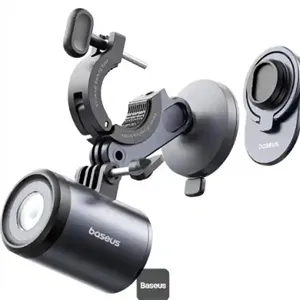 هولدر و چراغ قوه دوچرخه و موتور بیسوس Baseus PrimeTrip Light And Bike Holder BS-CG025