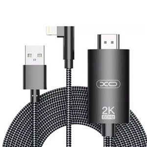 کابل لایتنینگ به اچ دی ام آی 1.8 متری ایکس او XO-GB008 HDMI To Lightning USB HD Adapter Cable