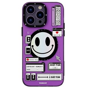 قاب YOUNGKIT یانگکیت مدل Purple Source Code Series مناسب برای Apple iPhone 14