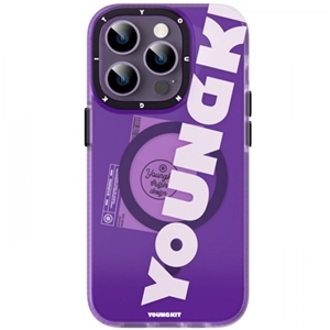 قاب YOUNGKIT یانگکیت Purple Colorful Anti-Drop Series مناسب برای Apple iPhone 14 Pro Max