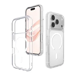قاب شفاف مگ‌سیف MagSafe جی سی پال JCPal مدل DualPro مناسب برای Apple iPhone 18 Pro Max