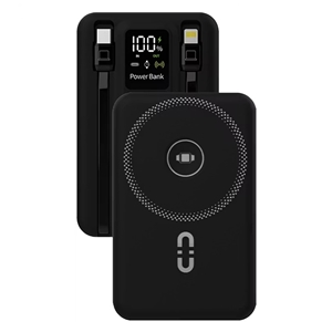 پاوربانک مگسیف 10000mAh پرودوPorodo مدل PD-PBFCH080-BK با گارانتی مناسب گوشی و اپل واچ