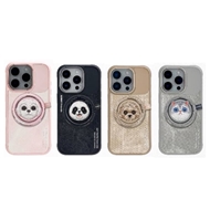 قاب و پاپ سوکت نیمی مدل Nimmy New Big Eye Cute Pet Case With Magnetic Pop Socket مناسب برای Apple iPhone 16 Pro