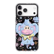 قاب برند OGBRO اوجی برو مدل Pink Star Elephant Series مناسب برای Apple iPhone 17