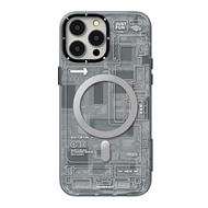 قاب YOUNGKIT یانگکیت Technology Series Gray مناسب برای Apple iPhone 15 Pro