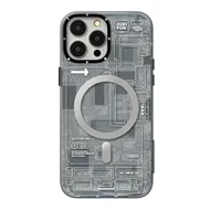 قاب YOUNGKIT یانگکیت Technology Series Gray مناسب برای Apple iPhone 15 Pro