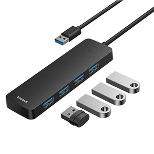 هاب USB چهار پورت بیسوس Baseus USB Hub UltraJoy Series Lite 4-Port B0005280B111-01