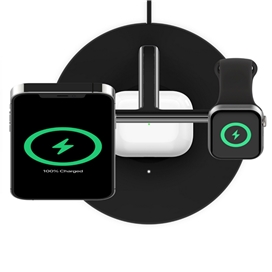 شارژ بیسیم 3 در 1 بلکین BoostCharge Pro مدل WIZ009