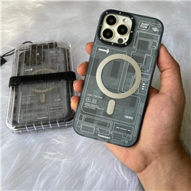 قاب YOUNGKIT یانگکیت Technology Series Gray مناسب برای Apple iPhone 15 Pro