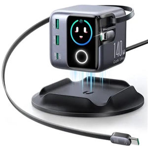 شارژر هوشمند رومیزی 140 وات با نمایشگر جویروم JOYROOM JR-TRD01 PODIX 140W