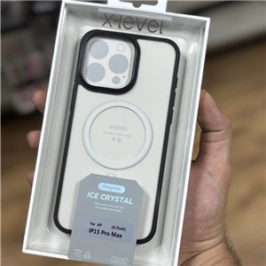 قاب برند ایکس لول مدل X-Level Ice Crystal پشت تلق دور نرم مناسب برای Apple iPhone 14 Pro Max