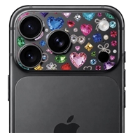 محافظ دور لنز طرح Gem برند بلو مدل Blueo Invisible Shock-Resistant Lens Protection مناسب برای Apple iPhone 18 Pro