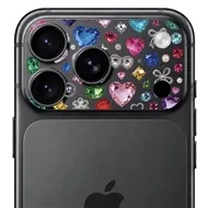 محافظ دور لنز طرح Gem برند بلو مدل Blueo Invisible Shock-Resistant Lens Protection مناسب برای Apple iPhone 18 Pro