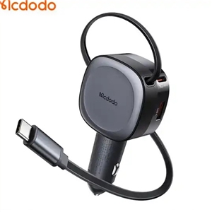 شارژر فندکی 75 وات با کابل جمع شونده مک دودو Mcdodo FreeGo Car Charger CC-1560