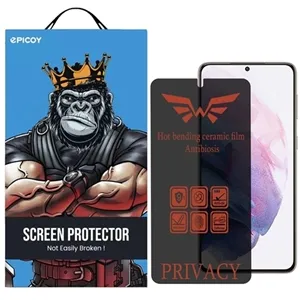 محافظ صفحه نمایش حریم شخصی اپیکوی مدل Nano-Privacy مناسب برای گوشی موبایل سامسونگ  S20 Plus
