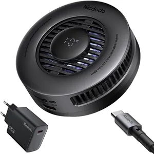 فن خنک کننده و شارژر وایرلس 25 واتی مکدودو CH-8410