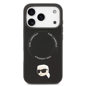 قاب کارل لاگرفلد Karl Lagerfeld تکی با مگ سیف مناسب برای Apple iPhone 17 Pro Max