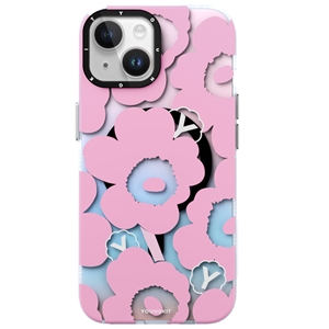 قاب YOUNGKIT یانگکیت Pink Color Changing Floral Magsafe Series مناسب برای Apple iPhone 13