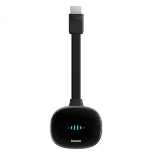 دانگل وای فای HDMI بیسوس Baseus Meteorite Shimmer Wireless Display Adapter 4k/30Hz BS-OH154