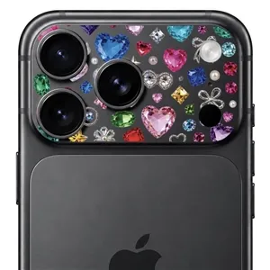 محافظ دور لنز طرح Gem برند بلو مدل Blueo Invisible Shock-Resistant Lens Protection مناسب برای Apple iPhone 18 Pro Max