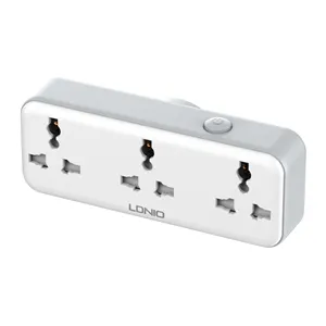چند راهی برق 3 پورت الدینیو Ldnio Universal Outlet 2500W SC3317