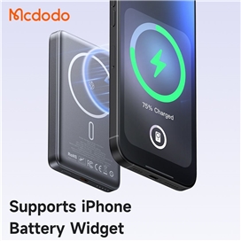 پاوربانک وایرلس 10000 مگنتی مک دودو Mcdodo MC-4651 Metal Ultra Thin