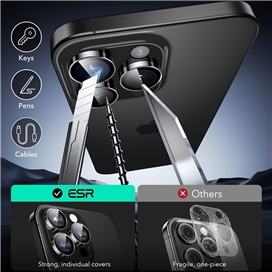محافظ لنز دوربین ESR مناسب برای iPhone 14 Pro Max
