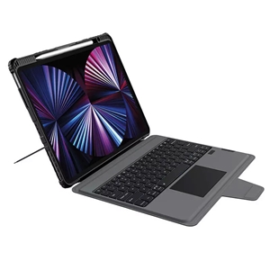 کیف کلاسوری کیبورد دار نیلکین مدل Bumper Combo Backlit Keyboard مناسب برای تبلت اپل iPad Air 13 2024