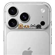 محافظ دور لنز طرح سگ ها برند بلو مدل Blueo Invisible Shock-Resistant Lens Protection مناسب برای Apple iPhone 17 Pro Max