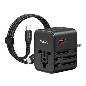 آداپتور شارژ مسافرتی 25 وات مکدودو یا کابل MCDODO CP-3260 Universal Travel Charging Adapter