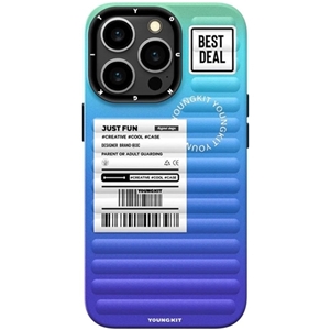 قاب YOUNGKIT یانگکیت Blue The Secret Color Series مناسب برای Apple iPhone 15 Pro Max