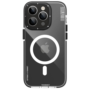 قاب YOUNGKIT یانگکیت Black Basic LingLong MagSafe Series Apple iphone مناسب برای Apple iPhone 14 Pro Max