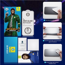 محافظ صفحه بلو Blueo Full Cover Anti Glare Matte Glass Anti Static Samsung مناسب برای Samsung Galaxy S24 Ultra