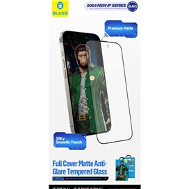 محافظ صفحه بلو Blueo Full Cover Anti Glare Matte Glass Anti Static Samsung مناسب برای Samsung Galaxy S24 Ultra
