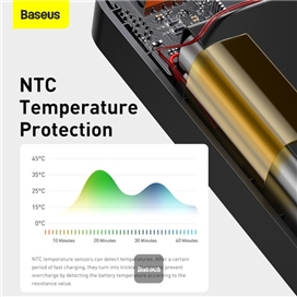 پاوربانک 1000 بیسوس 20Wوات Baseus Bipow Digital Display PPBD10K-X