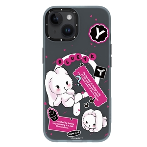 قاب YOUNGKIT یانگکیت Black Time Bunny Magsafe Series مناسب یرای Apple iPhone 15