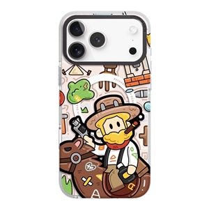 قاب برند اوجی برو OGBRO مدل Western Cowboy مناسب برای Apple iPhone 17 Pro Max