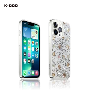 قاب K-doo flash seashell silver صدفی مناسب برای Apple iPhone 15 Pro
