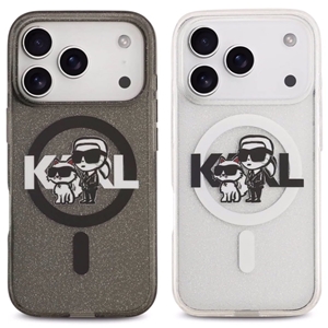 قاب برند کارل لاگرفلد مدل Karl Lagerfeld شماره 8 Iphone مناسب برای Apple iPhone 17 Pro Max