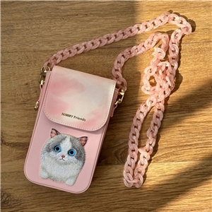 کیف بند دار Nimmy نیمی Pink Cat Nimmy With Band Bag