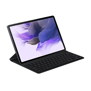 کیف کیبورد دار تبلت اصلی سامسونگ Samsung Tab S7 FE Book Cover Keyboard EF-DT730