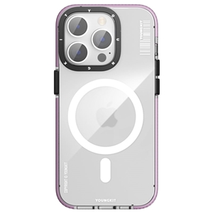 قاب YOUNGKIT یانگکیت Pink Basic LingLong MagSafe Series Apple iphone مناسب برای Apple iPhone 14 pro Max