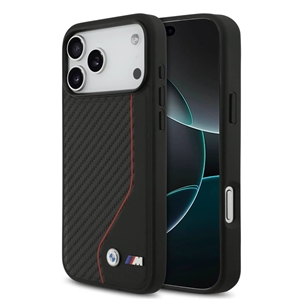 قاب BMW بی ام دبلیو راه راه با خط اریب قرمز مناسب برای Apple iPhone 17 Pro Max