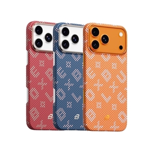 قاب Blueo بلو Gilded Tactile Woven Aramid Fiber Magnetic Case مناسب برای Apple iPhone 17 Pro