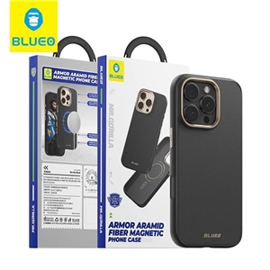 قاب برند بلو Blueo Armor Aramid Fiber Magnetic Case مناسب برای Apple iPhone 16 Pro Max