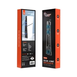فن خنک کننده پلی استیشن 5 اسلیم porodo PS5 Slim-al Smart Rapid cooling fan PDX120